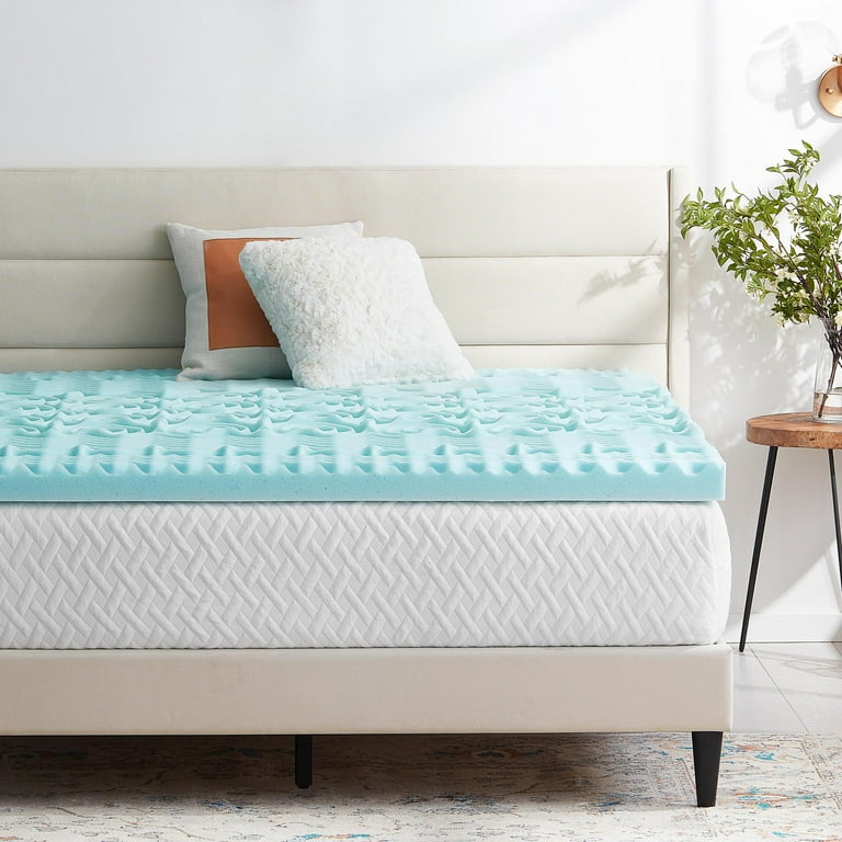 5 inch memory foam mattress topper king size online