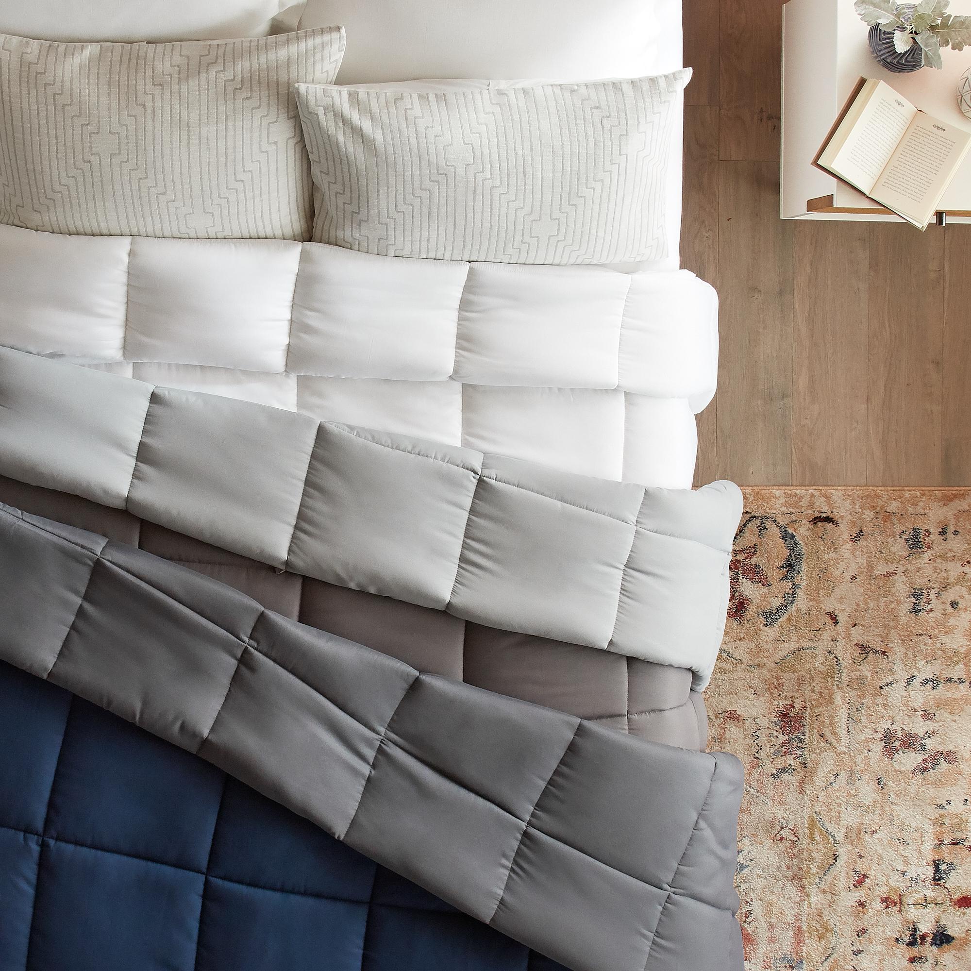 Rest Haven All-Season Down Alternative Comforter, Oversized King, White - image 1 of 14