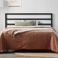 thumbnail image 1 of Rest Haven Double Panel Metal Headboard, California King, 1 of 8