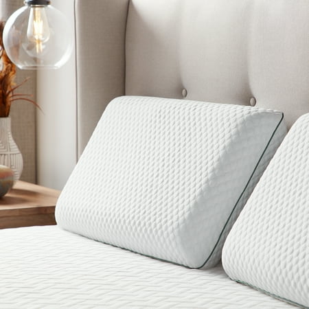 Rest Haven Gel Memory Foam Bed Pillow, King, Single Pack