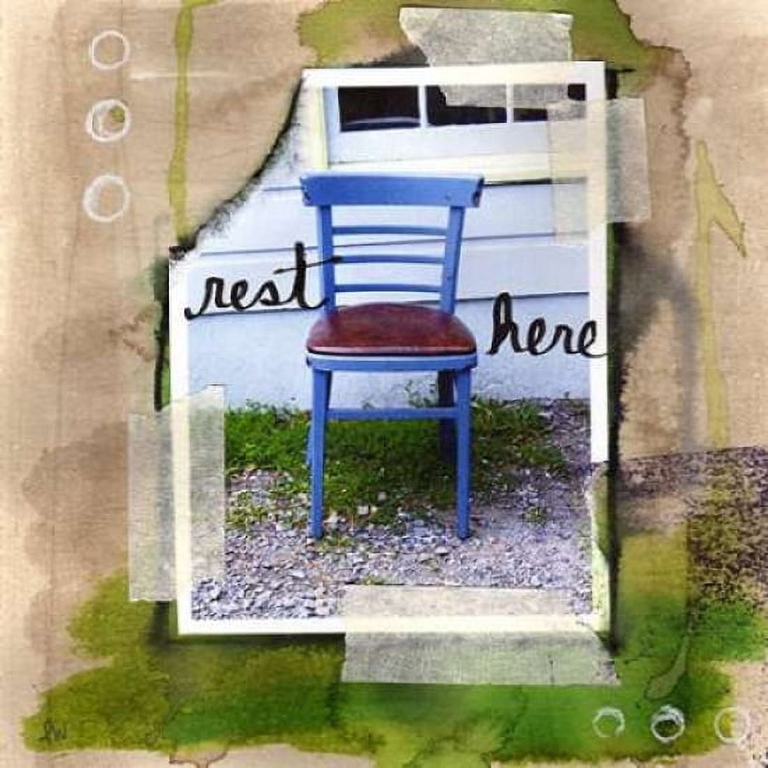 Rest Here Canvas Art - Linda Woods (24 x 24)