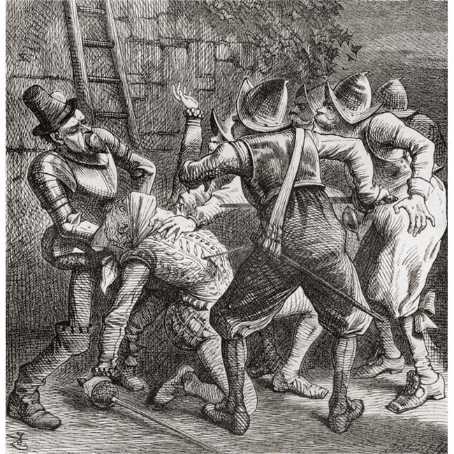 The Rest of The Rascals Jumped On Him & Burked Him. Illustration By J ...