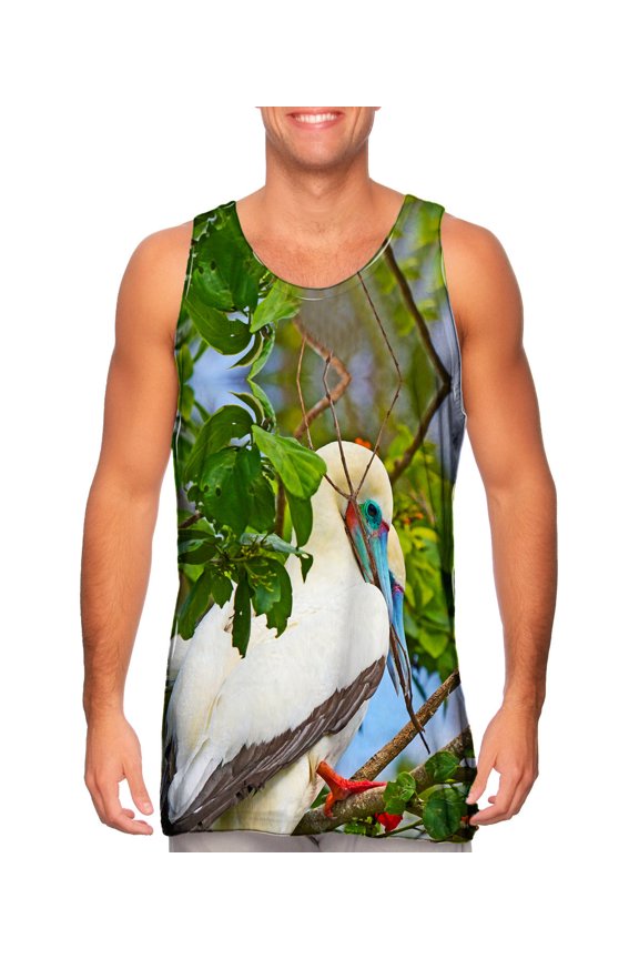 Rest Red Footed Boobies Tank Top