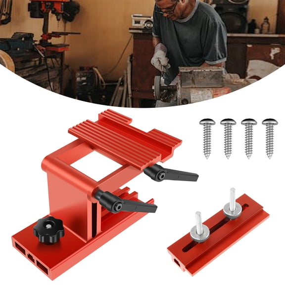 Rest Sharpening Jig Aluminum Alloy Sharpening Tool Rest Jig Adjustable Sharpening Jig Tool Manual Bench Grinder Sharpening Jig for 6/8inch Diameter Grinder