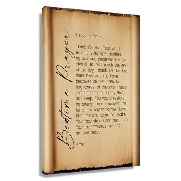 Rest and Peace Prayer Quotes Wall Art Prints Poster Canvas Paintings for Living Room Panel Giclee Poster Deco for Bathroom Vertical Artwork