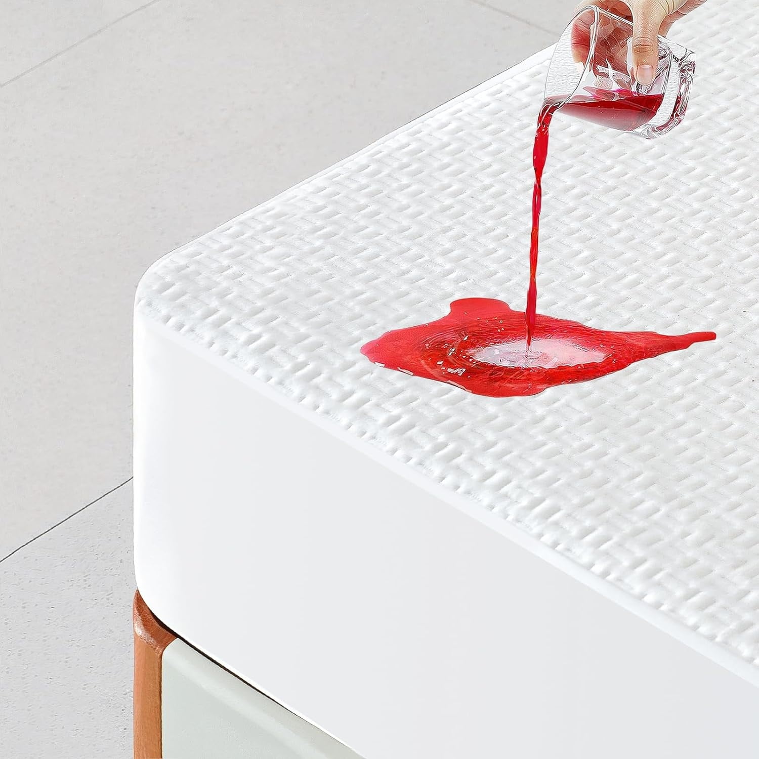 RestGuard Waterproof Mattress Protector, Breathable Cooling Bamboo 3D