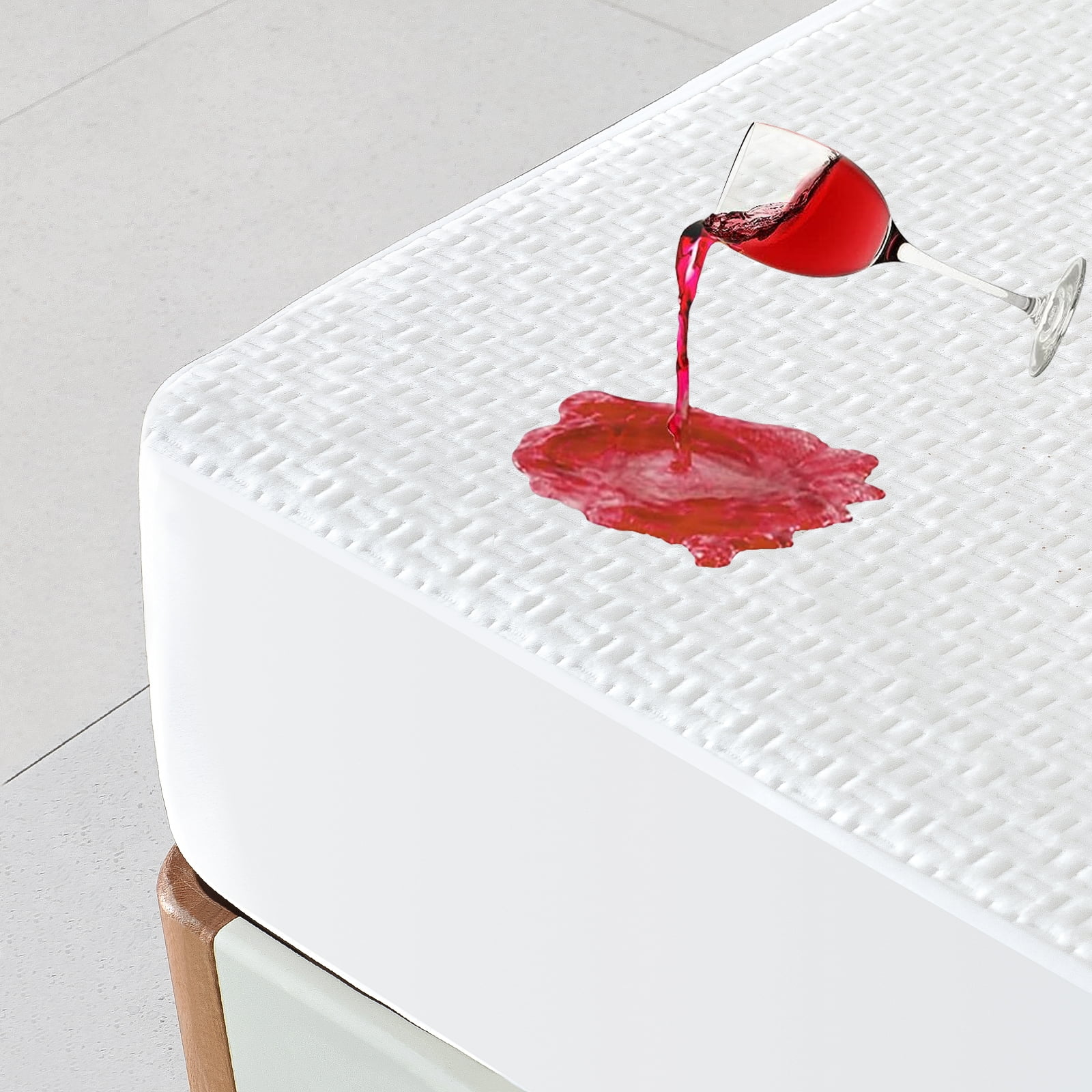 RestGuard Waterproof Mattress Protector, Breathable Cooling Bamboo 3D