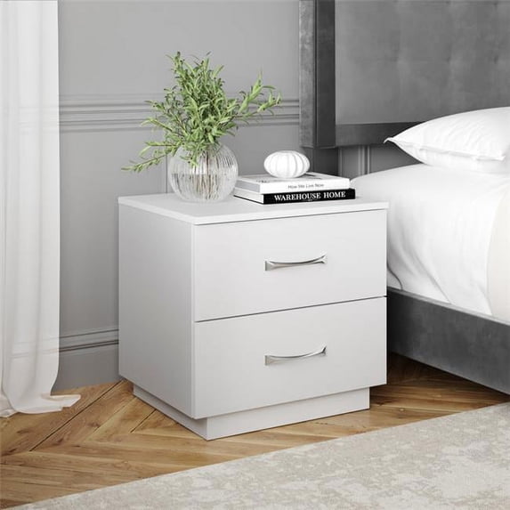 RestRite AMZHMLT16034RDNSTD Herchel Low Profile Drawer Nightstand