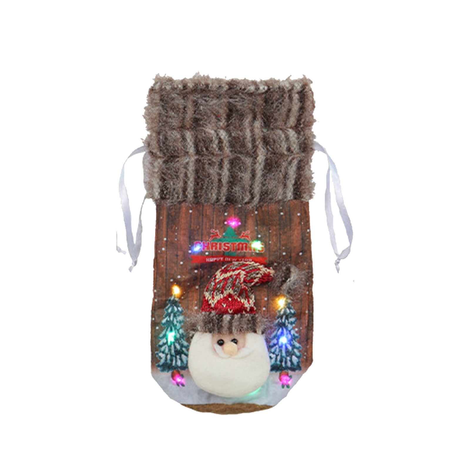 Restaurant Bar Luminous Bottle Set Creative Luminous Red Glass Set