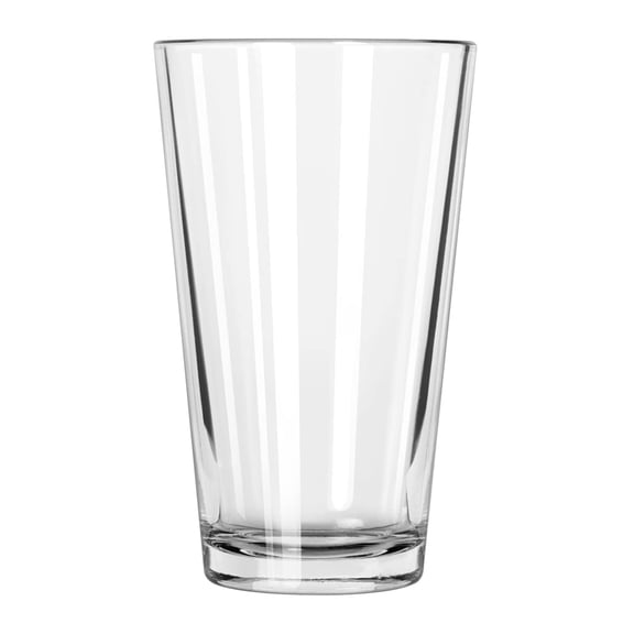 Restaurant Basics Mixing Glass, Heat-Treated, 16 oz. (Pack of 24)