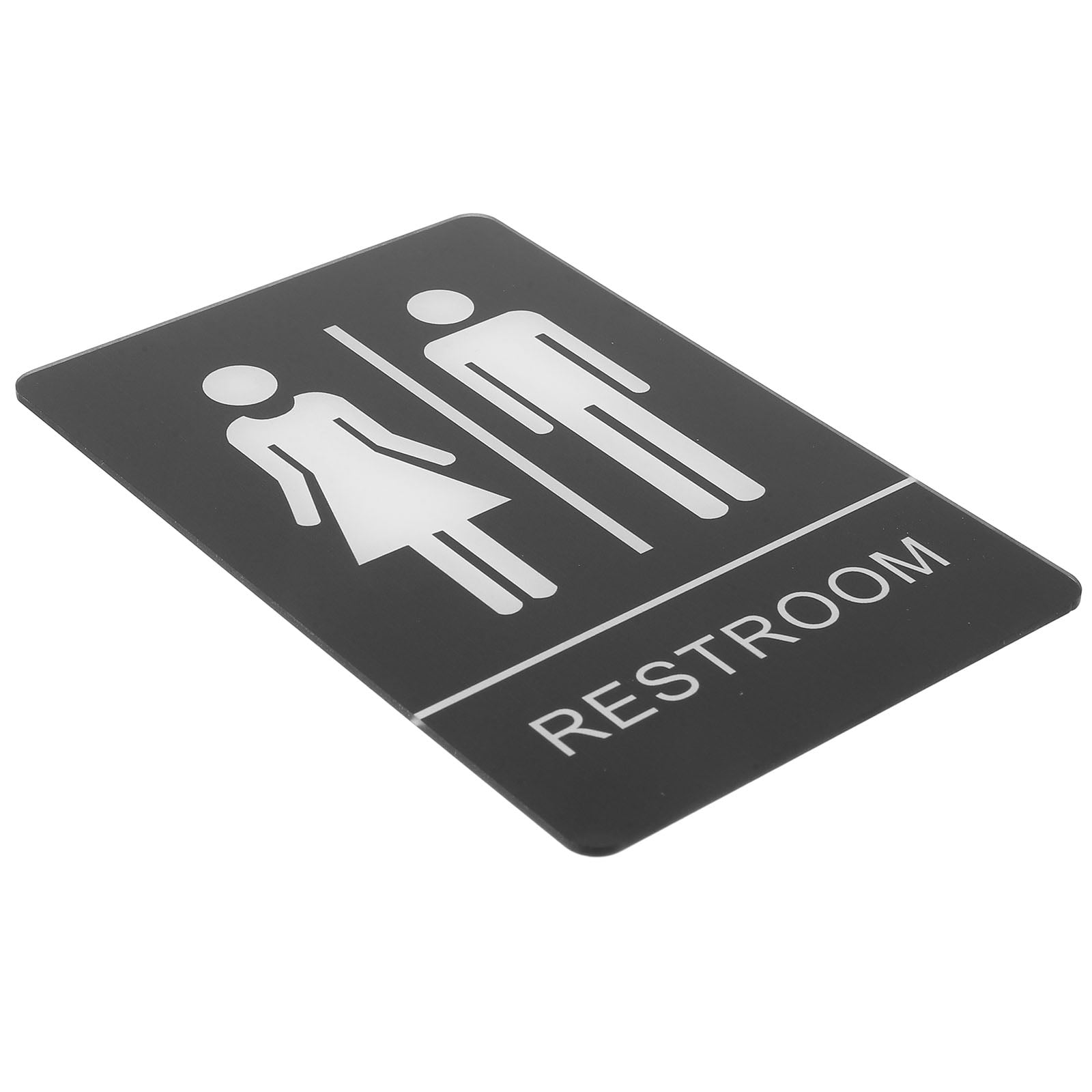 Restaurant Bathroom Sign The Hospital Wall Decoration Public Toilet Restroom with Braille Men ...