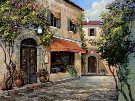 Restaurant Catherine Canvas Art - Vladimir (18 x 24)