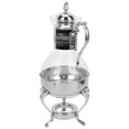 Restaurant Coffee Serving Pot European Style Heatable Glass Coffee