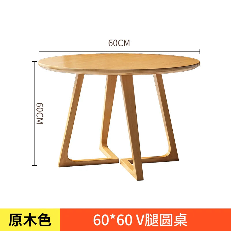Restaurant Desk Dining Table Wood Conference Round Small Dining Table