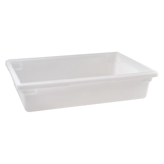 Restaurant Food Storage Box - 18x26 Inch Commercial Tote - Heavy Duty Plastic Container for Prep, Inventory, Kitchen Organization - NSF Listed, BPA Free