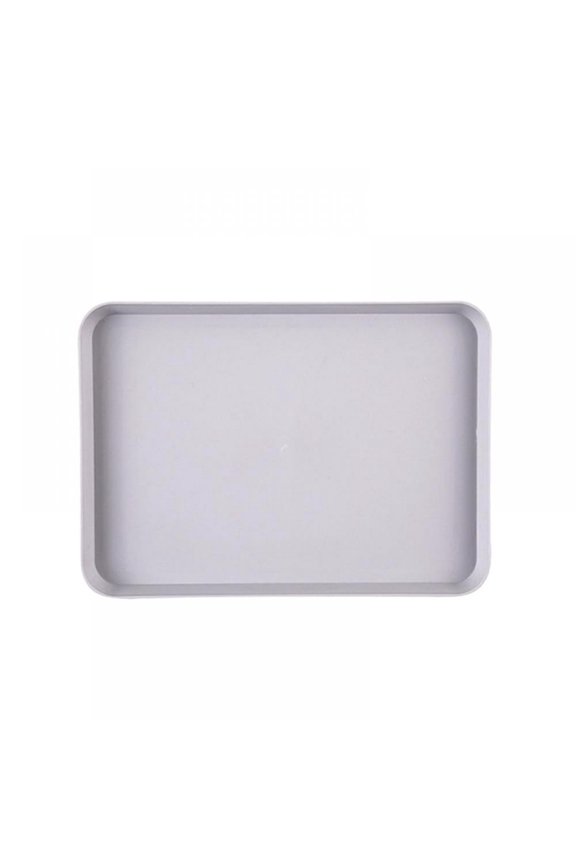 Restaurant Grade Non-Slip Tray, Plastic, Rectangular, 10" x 14" Inch