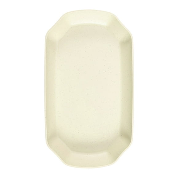 Restaurant-Grade Octagonal Plastic Tray - Non-Slip Commercial Serving Plate for Burgers, Sandwiches, Fast Food - Durable, Lightweight, Dishwasher Safe for Cafes, Cafeterias, Food Service