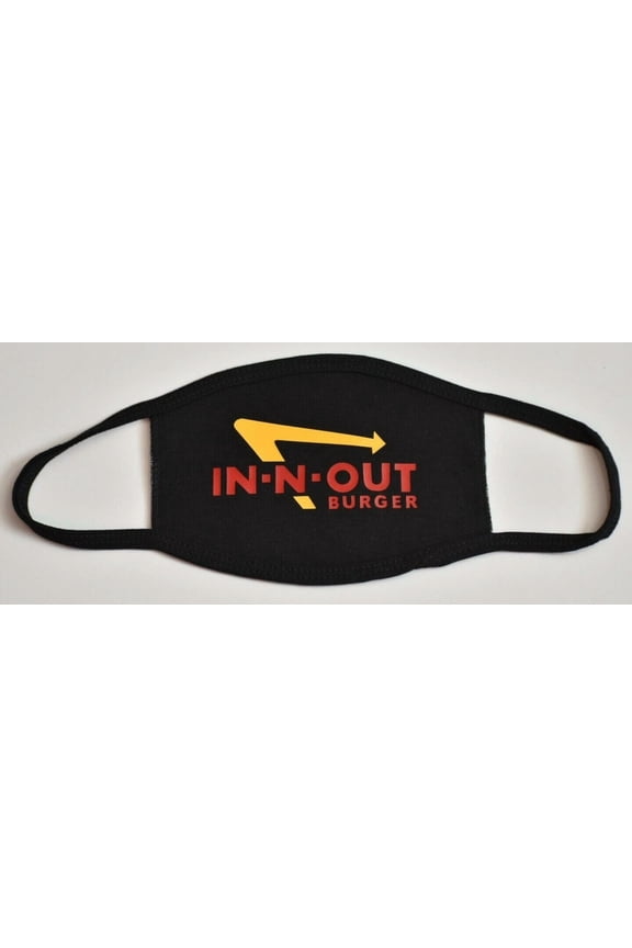 Restaurant Inspired Design Adult Reusable Dual Layer Cotton Cloth Face Mask