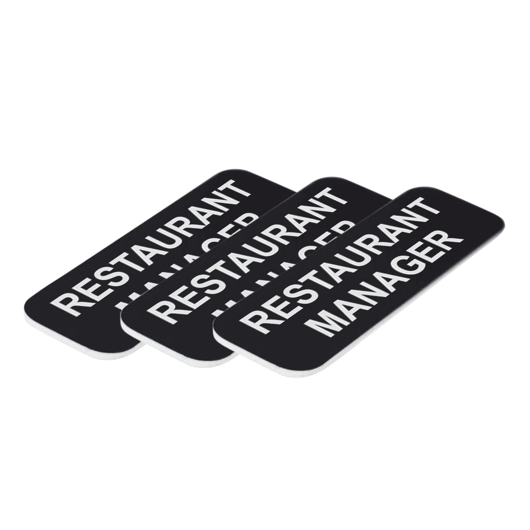 Restaurant Manager 1 x 3