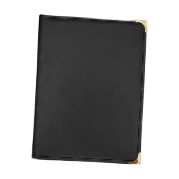 Restaurant Menu Cover Menus Folder Holder PU Leather 3 Pages 6 Views for Cafe Hotel Bar Restaurant Use
