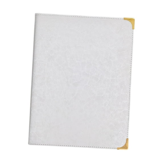 Restaurant Menu Cover Menus Folder Menu Holder PU Leather 3 Pages 6 Views for Cafe Hotel Bar Use