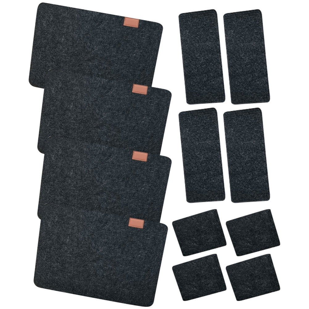 Restaurant Place Mats 4 sets of Restaurant Felt Square Place Mats Round