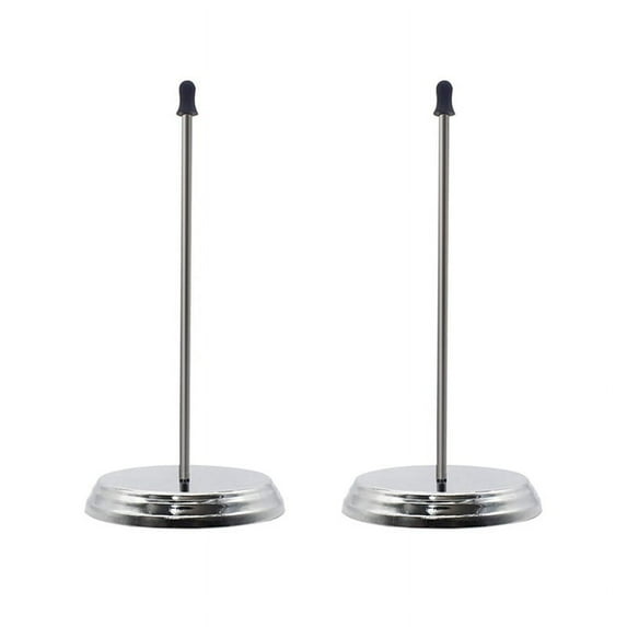 Restaurant Receipt Holder,Receipt Holder Spike, Check Spindle, 3 Inch Round Base, Desk Straight Rod 5.6 Long 2Pack