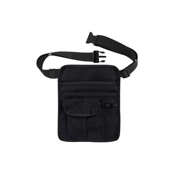 Restaurant Server Apron Multi Compartment Design Stain Resistant Canvas Component Comfort Fit Adjustable Belt Professional Service Accessories