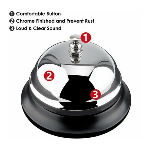 MUMQAQ Office Desk Call Bells Multicolor 1 Pack
