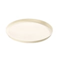 thumbnail image 1 of Restaurant Serving Trays, Round Non-Slip Food Service Tray Platter, Dinner, Tea & Cake Serving Trays, Durable Plastic Coffee Appetizer Breakfast Trays for Kitchen Café, 1Pc(Beige,10.2x10.2"), 1 of 9