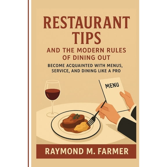 Restaurant Tips and the Modern Rules of Dining Out: Become Acquainted with Menus, Service, and Dining Like a Pro, (Paperback)