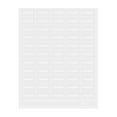 thumbnail image 1 of Label Tek Plastic Digestion Dream Label - Clear with White Font, Water-Resistant - 2" x 1" - 100 count box, 1 of 10