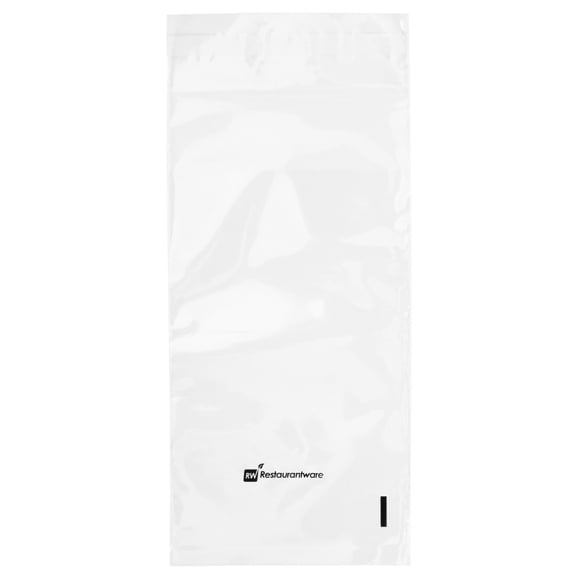 Bag Tek Clear Plastic Lip and Tape Bag - Self Sealing - 5" x 3" - 100 count box