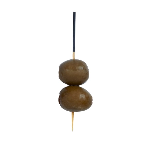 Pixy Natural Bamboo Pointed Square Skewer - 6 1/2" - 1000 count box