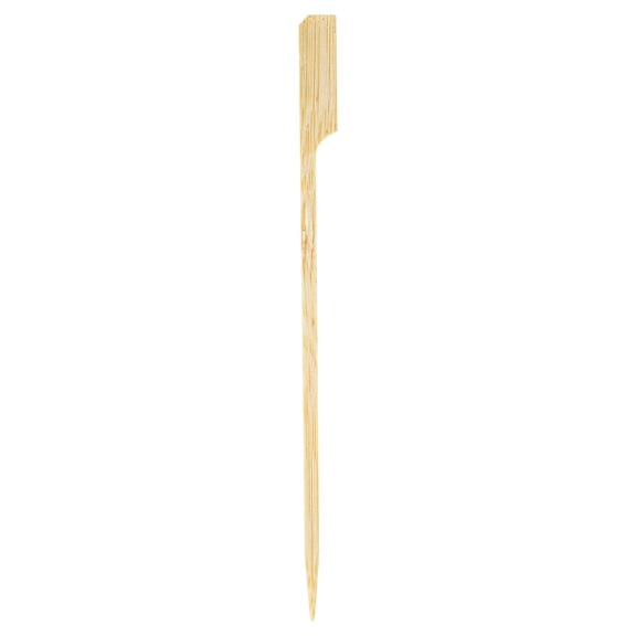 Pixy Red Bamboo Paddle Pick - 4" - 1000 count box