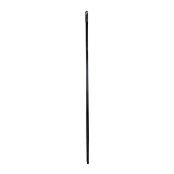 Clean Tek Professional Black Steel Angled Broom Handle - Threaded - 48" - 1 count box