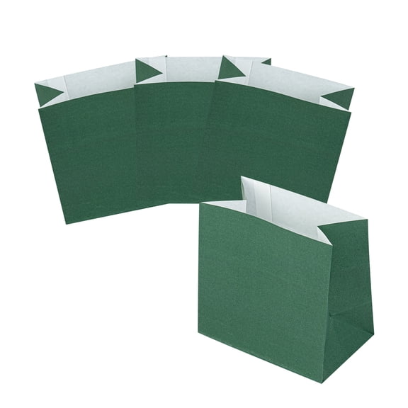 Bag Tek Red Paper Small Snack Bag - 3 3/4" x 2 1/4" x 3 3/4" - 100 count box