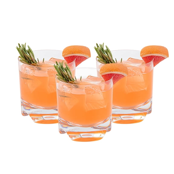 Restaurantware-Bev Tek 9 Ounce Rocks Glasses, 48 Cocktail Glasses - Dishwashable, Clear Polycarbonate Beverage Glass, Shatterproof, For All Kinds Of Beverages