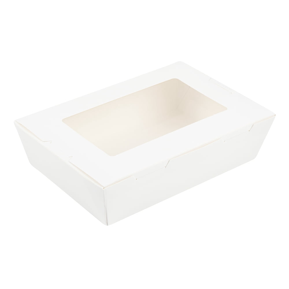 Empty Box Disposable Restaurantware-Cafe Vision 42 Ounce Disposable To Go Boxes, 50 Paper ...