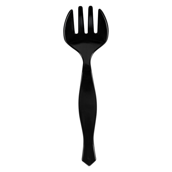 Restaurantware-Cater Tek 9.8 Inch Catering Spoons, 100 Disposable Serving Utensils - Comfortable Handle, Serve Hot And Cold Food, Clear Plastic Serving Spoons, For Parties, Buffets, Catering Events