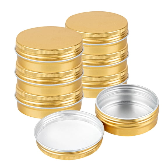 Chef 101 6 oz Rectangle Black Tin Container - with Hinged Lid - 100 count box