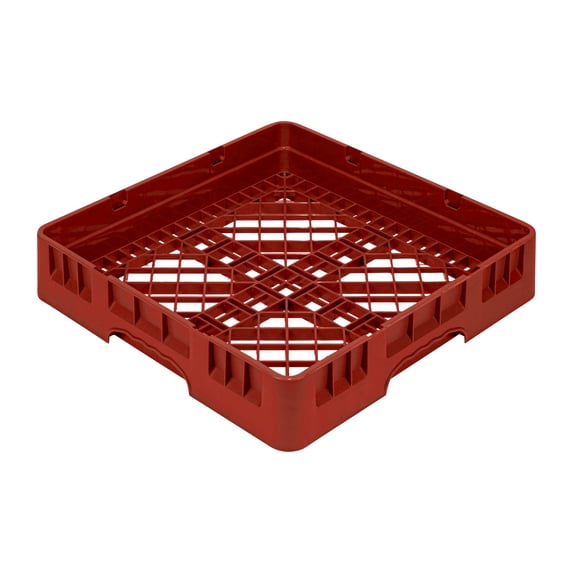 Clean Tek Professional Gray Base Rack - with Closed Sides - 19 3/4" x 19 3/4" x 4" - 1 count box