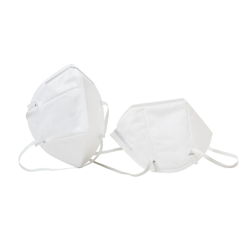 Restaurantware-Clean Tek Professional Disposable Face Masks, 10 Disposable Masks - Nose Clip and Earloop, Customizable Fit, White Single-Use Face Mask, Breathable, No Latex