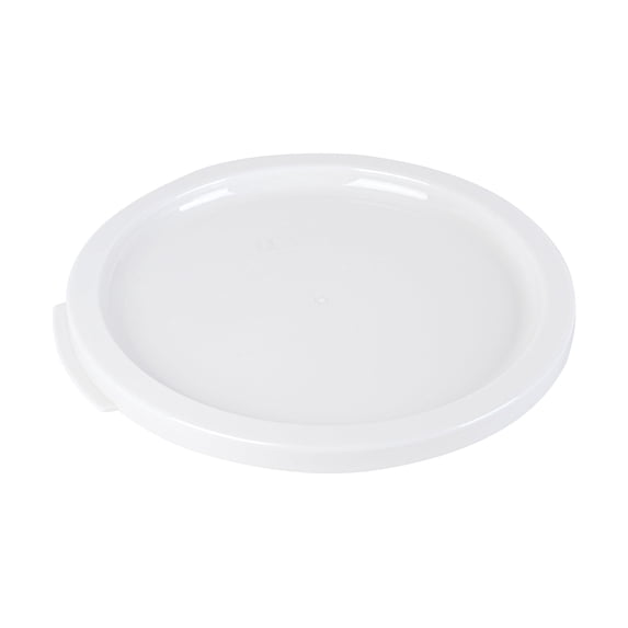 Met Lux Round Translucent Plastic Food Storage Container Lid - Fits 2 and 4 qt - 10 count box
