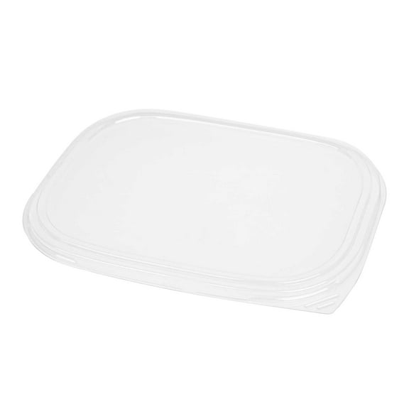 Bento Tek Rectangle Clear Plastic Lid - Fits 51 oz Bento Box - 50 count box