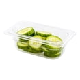thumbnail image 1 of Met Lux Rectangle Clear Plastic 1/3 Size Cold Food Storage Container - 8" Depth - 1 count box, 1 of 11