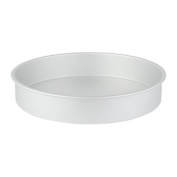 Restaurantware-Met Lux 14 x 3 Inch Straight-Sided Baking Tin, 1 Round Cake Pan - Oven-Ready, Freezable, Anodized Aluminum Round Baking Pan, Greaseproof, For Layer Birthday Cake