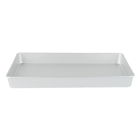 Met Lux Rectangle Aluminum Cake Pan - 15" x 12" x 2" - 12 count box