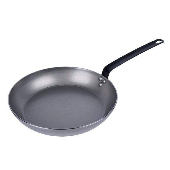 Met Lux Black Carbon Steel 9" Fry Pan - 1 count box