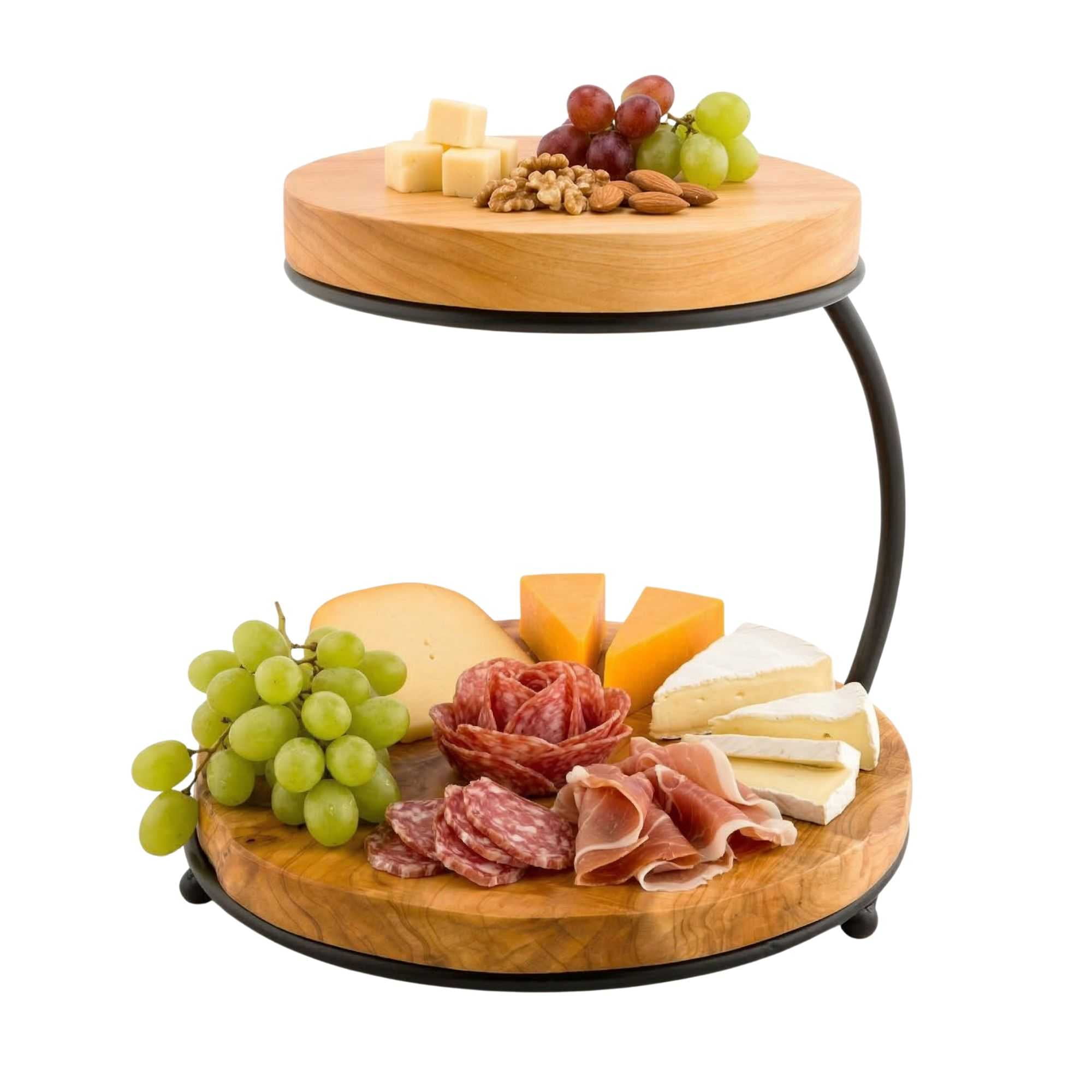 Restaurantware-Nature Tek 10.75 x 9.75 Inch Tiered Tray, 1 Sturdy ...